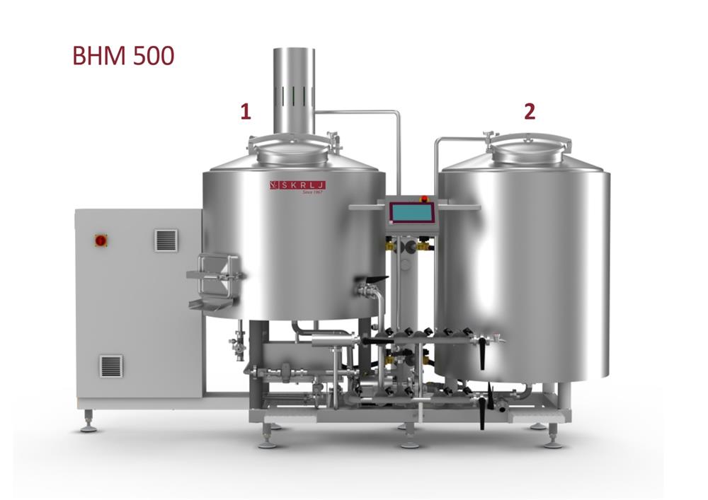 compact brewhouse BHM 500